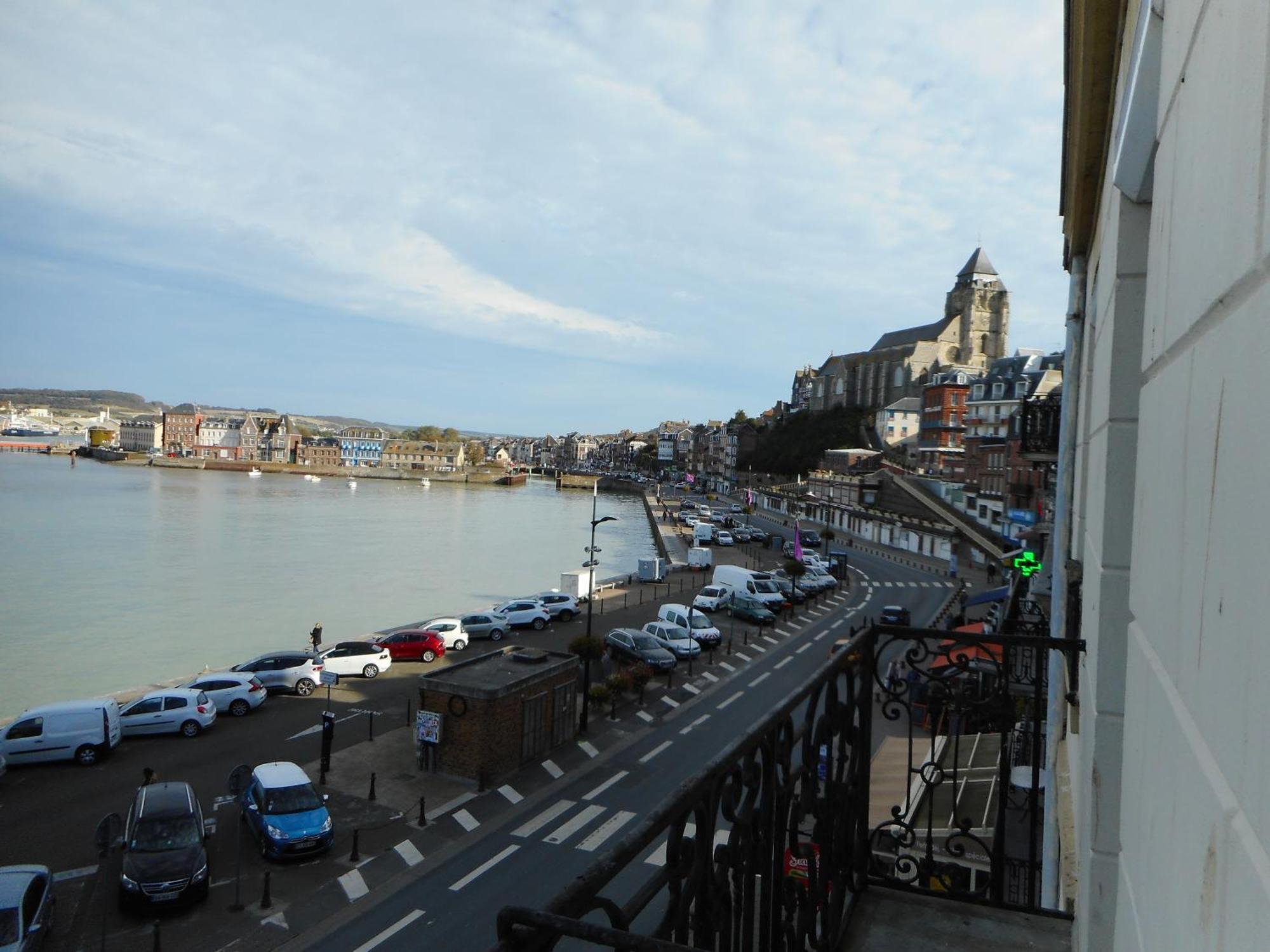 Superbe Vue Mer Quai 39 Le Tréport Exterior foto